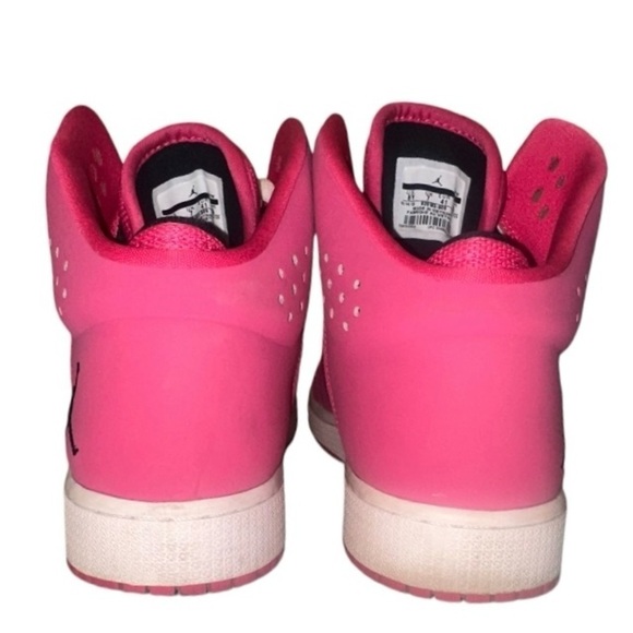 ‼️CLEARANCE ‼️ Jordan 1 Flight 4 GG in Vivid Pink/Black-white - Picture 6 of 12